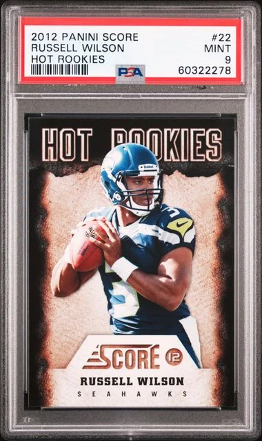 2012 Panini Score Russell Wilson Hot Rookies #22 card image