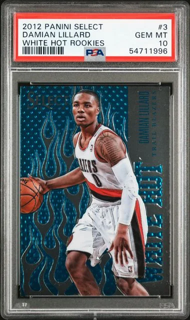 2012 Panini Select Damian Lillard Hot Rookies #3 card image
