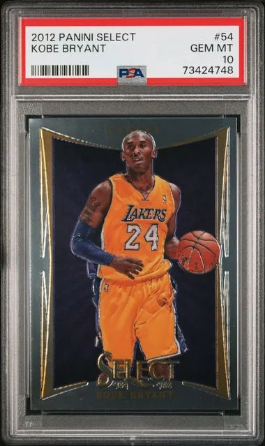 2012 Panini Select Kobe Bryant #54 card image