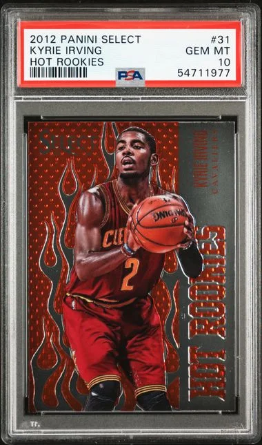 2012 Panini Select Kyrie Irving Hot Rookies #31 card image