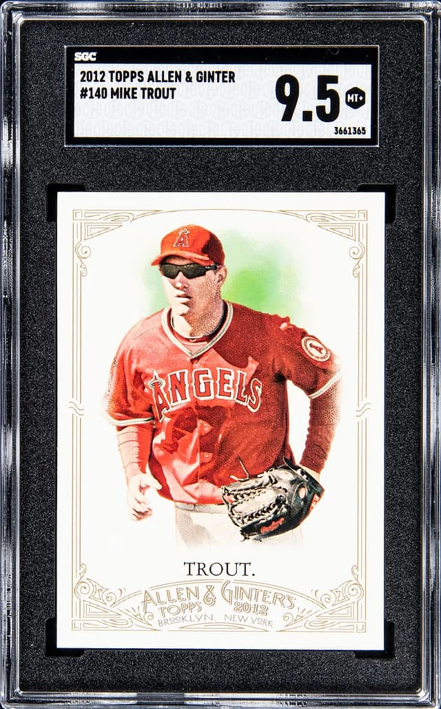 2012 Topps Allen & Ginter Mike Trout #140 card image