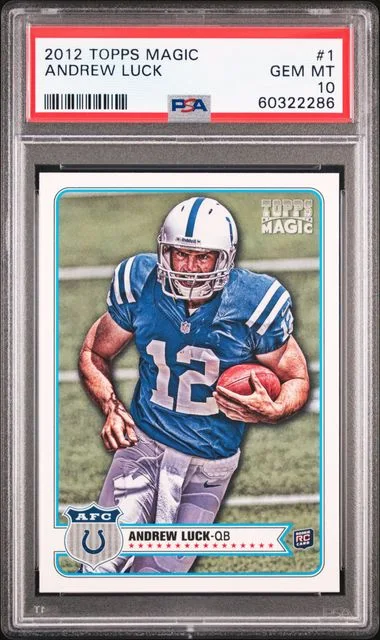 2012 Topps Andrew Luck Magic #1 card image
