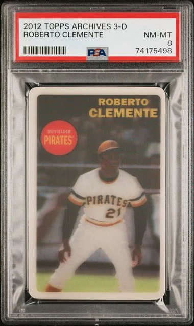 2012 Topps Archives Roberto Clemente #3-D card image