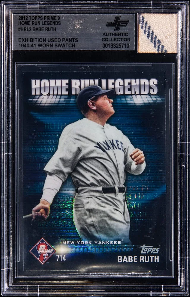 2012 Topps Babe Ruth Prime 9 #HRL-2 card image