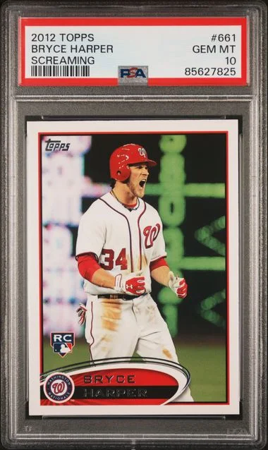 2012 Topps Bryce Harper, Screaming #661 card image