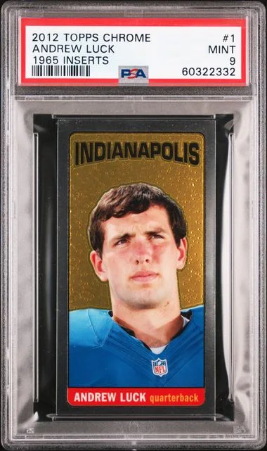 2012 Topps Chrome Andrew Luck 1965 Inserts #1 card image