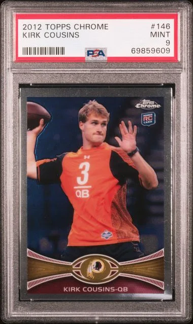2012 Topps Chrome Kirk Cousins #146 card image