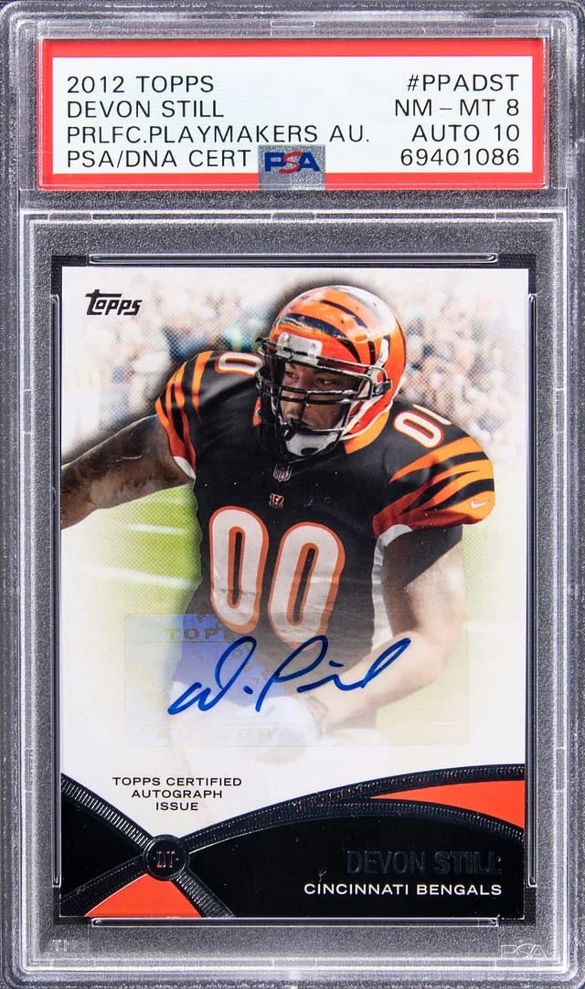 2012 Topps Devon Still Prolific Playmakers Autograph #PPA-DST card image