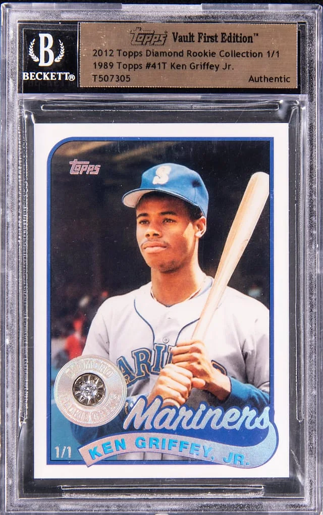 2012 Topps Ken Griffey Jr. Diamond Diamond Collection 1989 Topps #41T card image