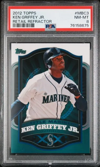 2012 Topps Ken Griffey Jr. Retail Refractor #MBC3 card image