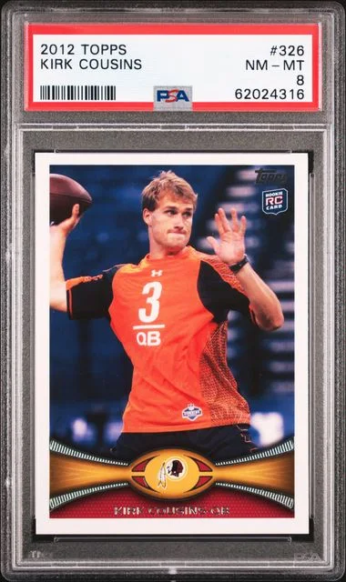 2012 Topps Kirk Cousins #326 card image