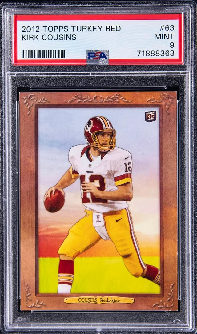 2012 Topps Kirk Cousins Turkey Red #63 card image