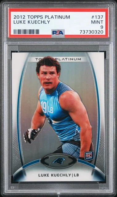 2012 Topps Luke Kuechly Platinum #137 card image