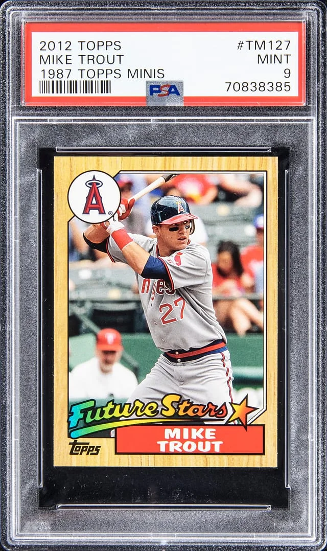 2012 Topps Mike Trout 1987 Minis #TM127 card image