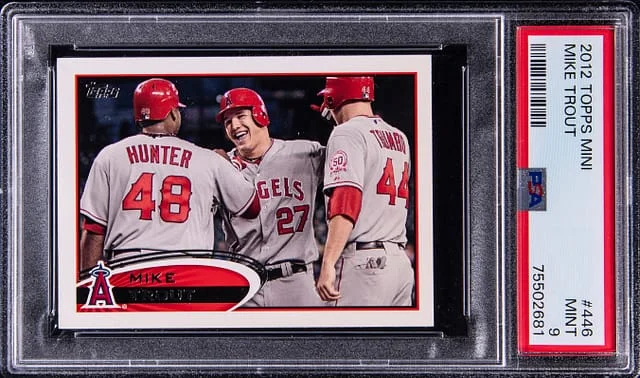 2012 Topps Mini Mike Trout #446 card image