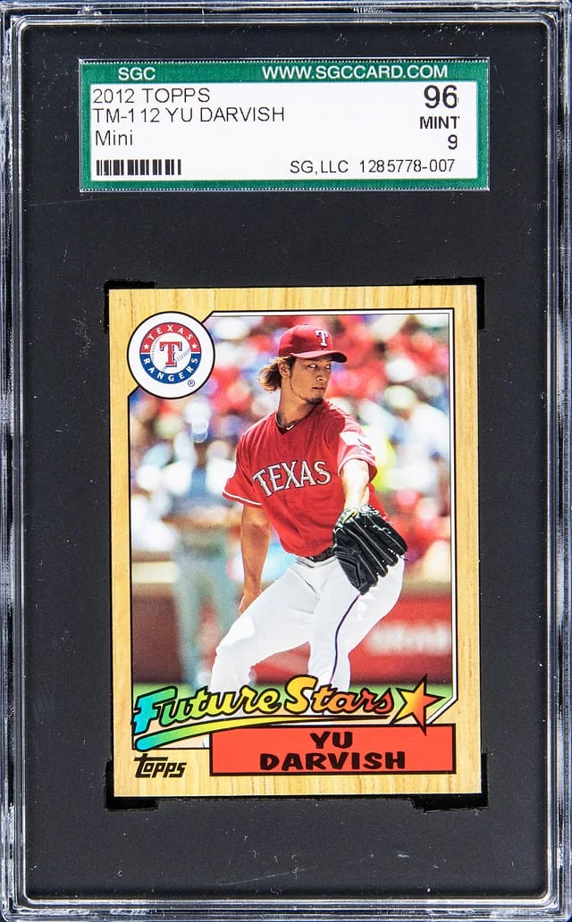 2012 Topps Mini Yu Darvish #TM-112 card image