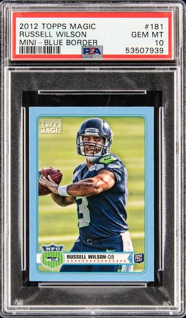 2012 Topps Russell Wilson Magic Mini #181 card image
