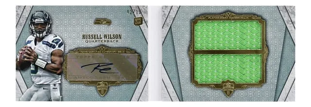 2012 Topps Russell Wilson Supreme #SADJR-RW card image