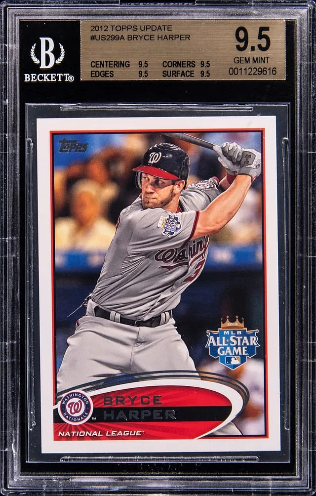 2012 Topps Update Bryce Harper #US299 card image