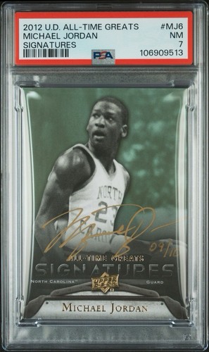 2012 Upper Deck All-Time Greats Michael Jordan #3 card image