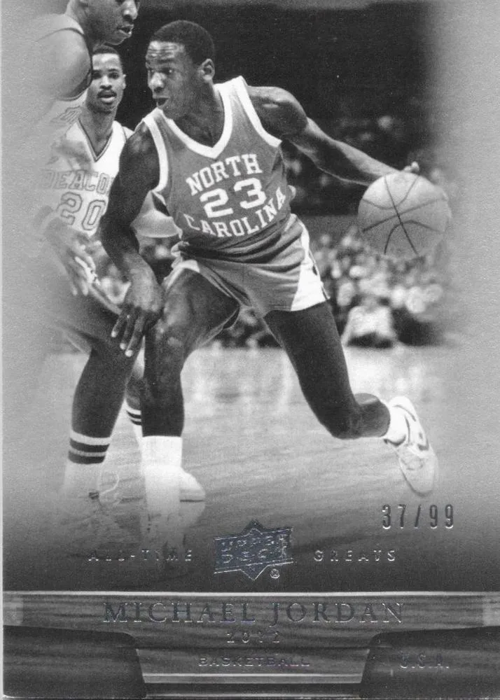 2012 Upper Deck All-Time Greats Michael Jordan #4 card image