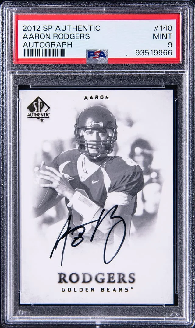 2012 Upper Deck SP Authentic Aaron Rodgers Autograph #148 card image