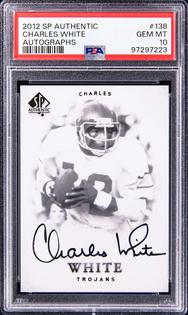 2012 Upper Deck SP Authentic Charles Autograph #138 card image