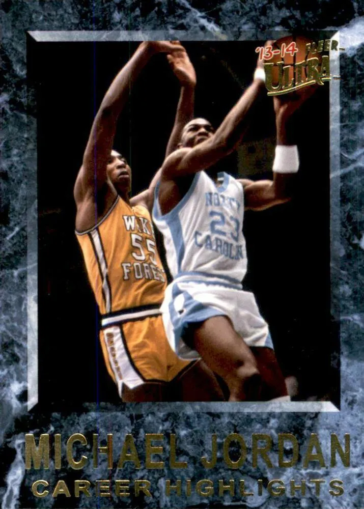 2013-14 Fleer Retro Michael Jordan 92-93 Ultra Career Highlights #2 card image