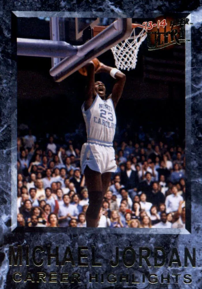 2013-14 Fleer Retro Michael Jordan 92-93 Ultra Career Highlights #6 card image