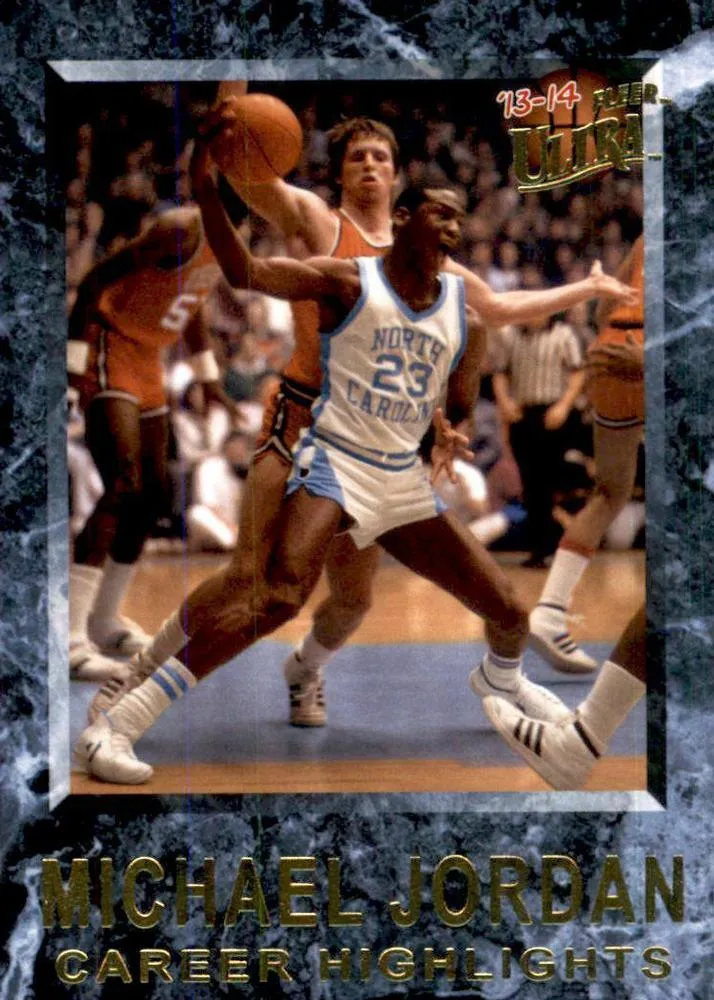 2013-14 Fleer Retro Michael Jordan 92-93 Ultra Career Highlights #7 card image