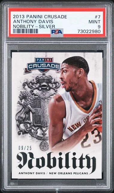 2013-14 Panini Anthony Davis Crusade Nobility Silver #7 card image