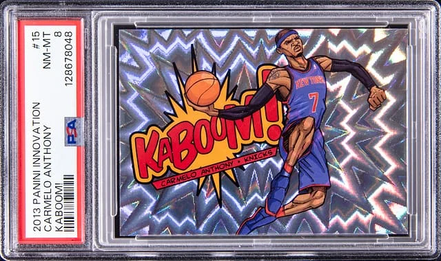 2013-14 Panini Carmelo Anthony Innovation Kaboom #15 card image