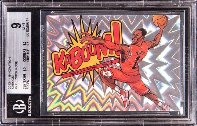 2013-14 Panini Derrick Rose Innovation Kaboom #2 card image