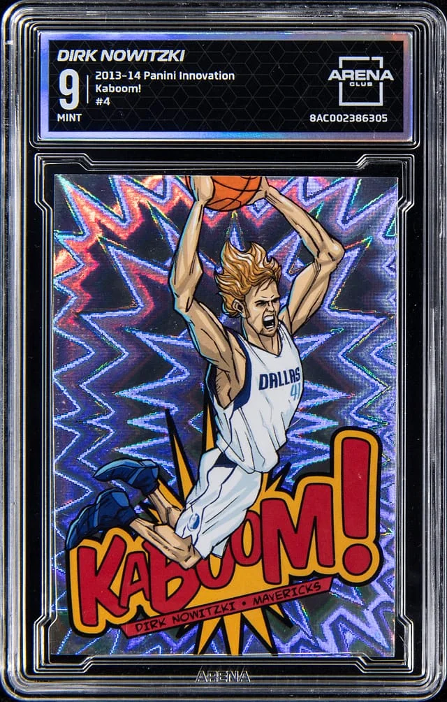 2013-14 Panini Dirk Nowitzki - AC Innovation Kaboom! #4 card image