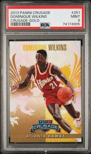 2013-14 Panini Dominique Wilkins Crusade Gold #251 card image