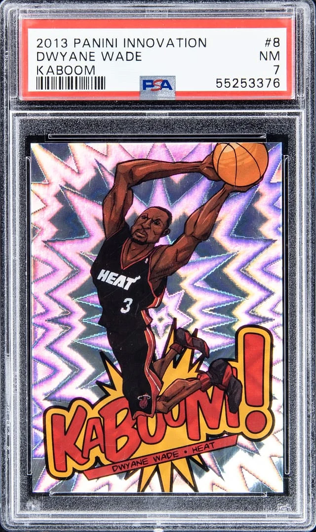 2013-14 Panini Dwyane Wade Innovation Kaboom #8 card image