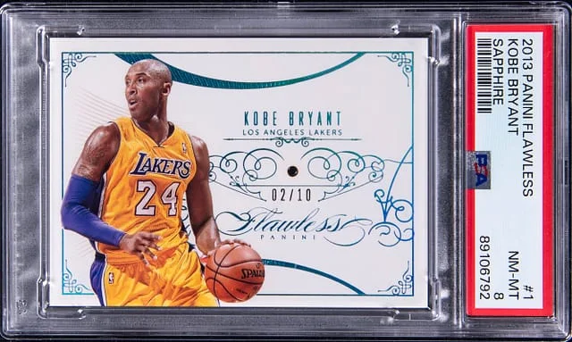 2013-14 Panini Flawless Kobe Bryant Sapphire #1 card image