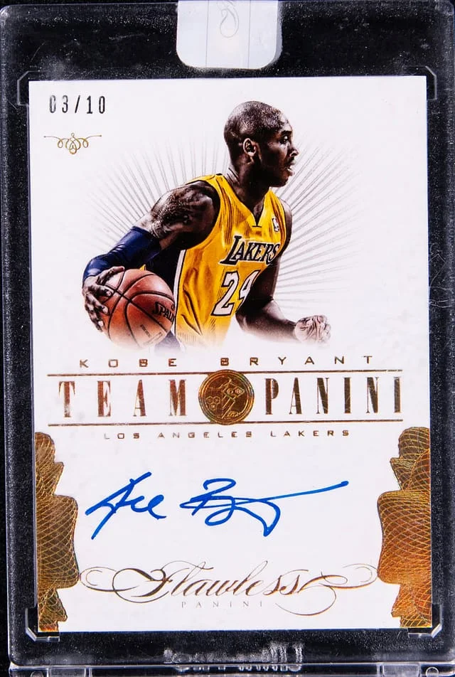 2013-14 Panini Flawless Kobe Bryant Team Panini #TM-KB2 card image