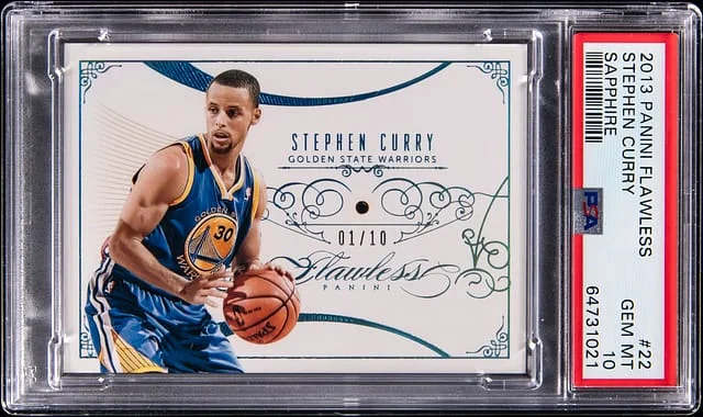 2013-14 Panini Flawless Stephen Curry Sapphire #22 card image