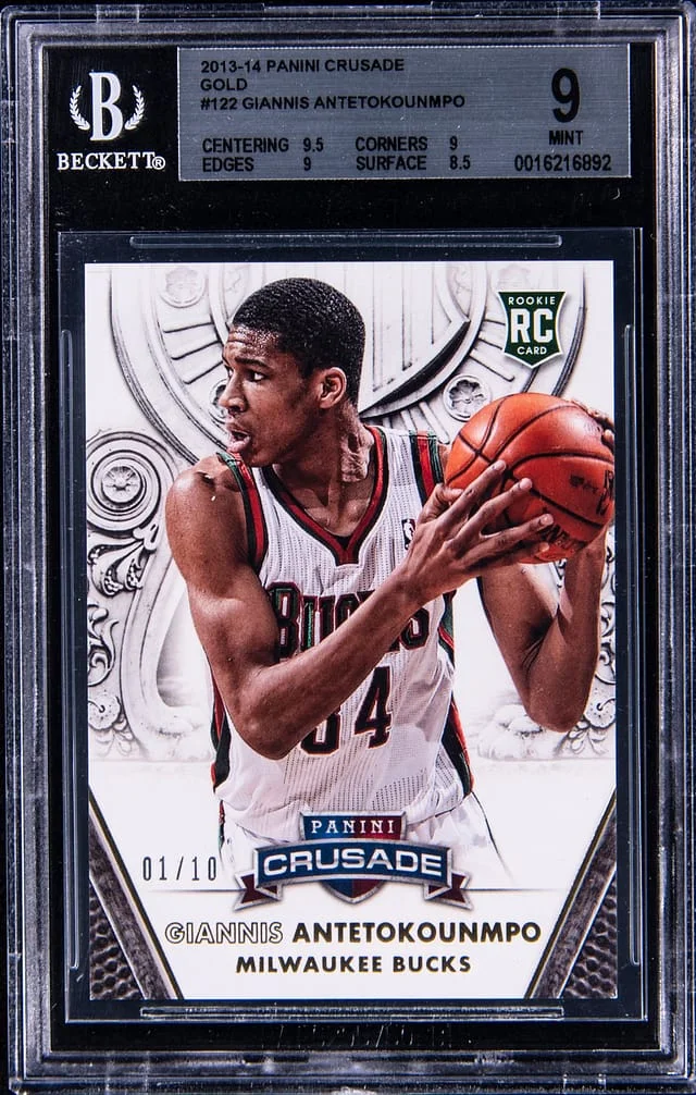 2013-14 Panini Giannis Antetokounmpo Crusade Silver #122 card image