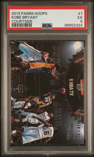 2013-14 Panini Hoops Kobe Bryant Courtside #1 card image