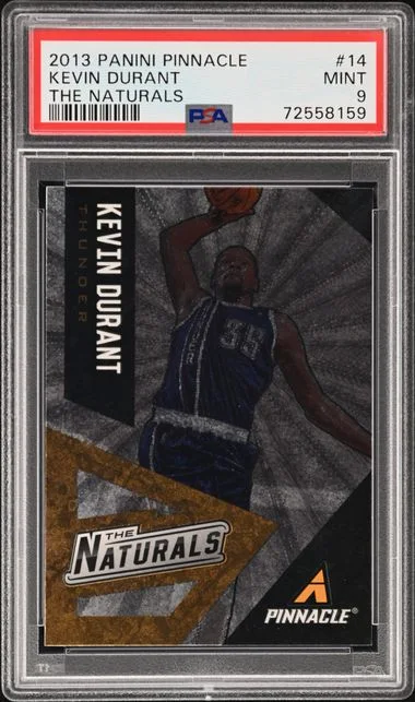2013-14 Panini Kevin Durant Pinnacle The Naturals #14 card image