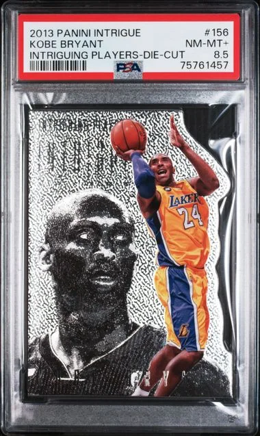 2013-14 Panini Kobe Bryant Intrigue Intriguing Players Die-Cut #156 card image