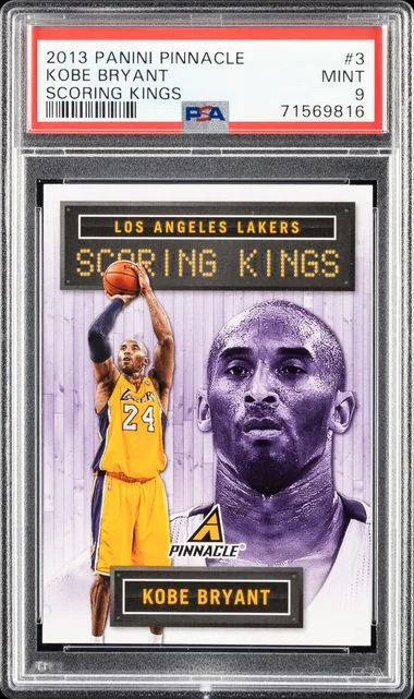 2013-14 Panini Kobe Bryant Pinnacle Scoring Kings #3 card image