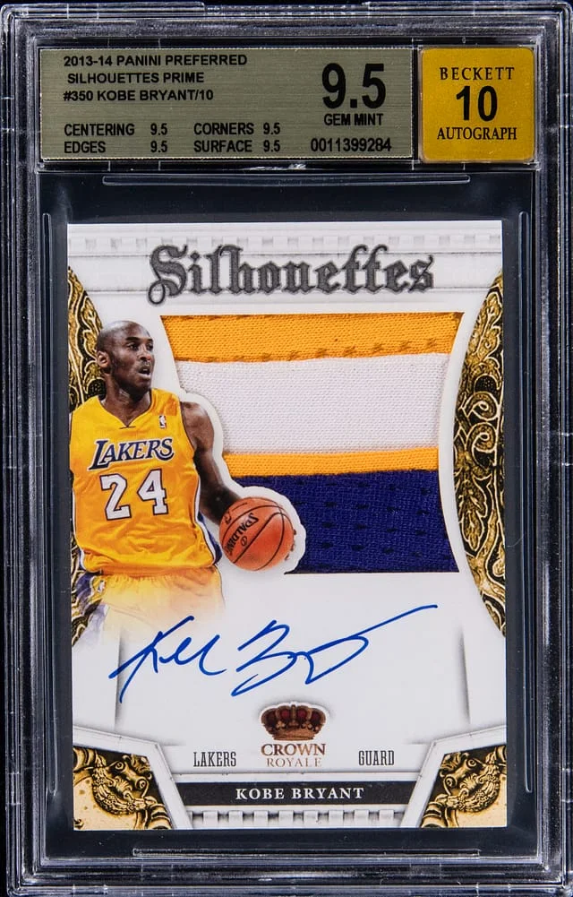 2013-14 Panini Kobe Bryant Preferred Silhouettes Prime #350 card image