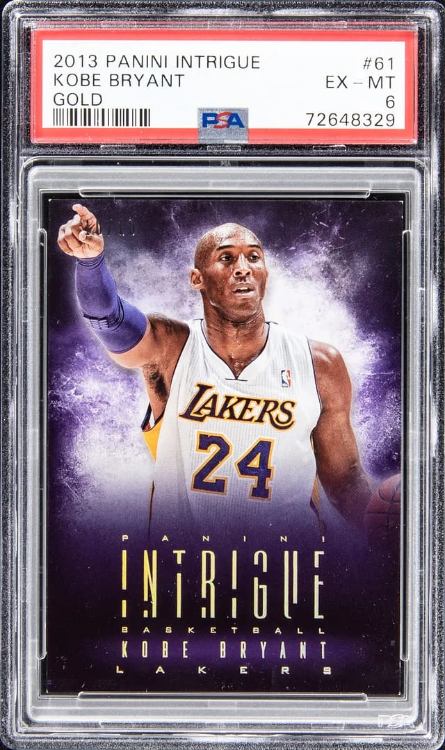 2013-14 Panini Kobe Bryant Intrigue Gold #61 card image