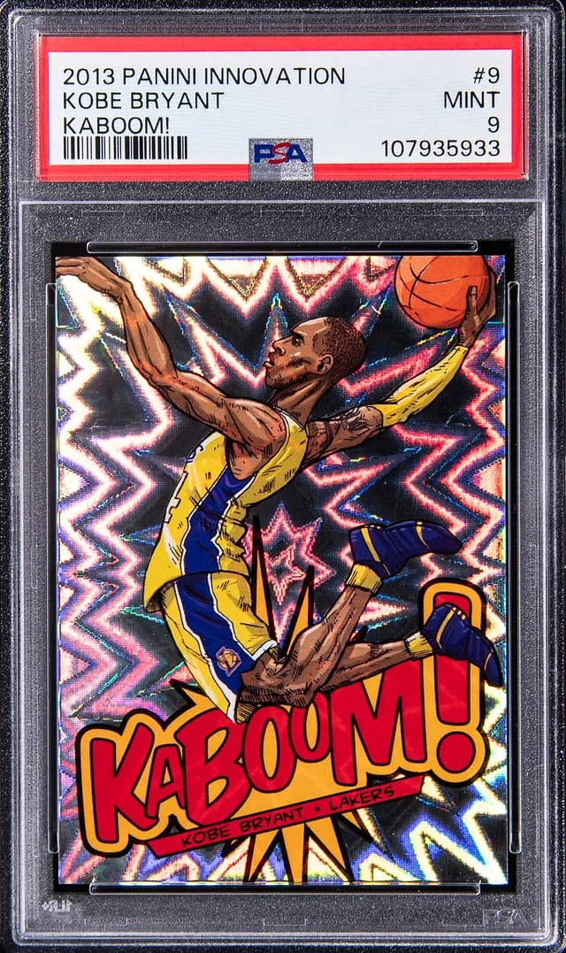 2013-14 Panini Kobe Bryant Innovation Kaboom! #9 card image