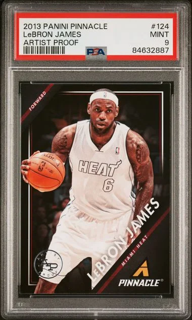 2013-14 Panini LeBron James Pinnacle Artist Proof #124 card image