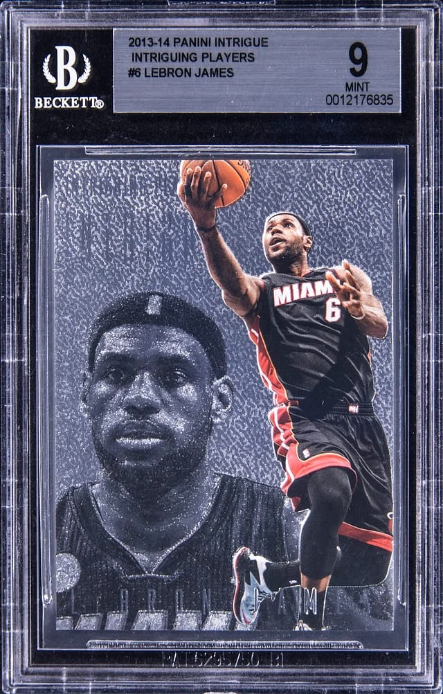 2013-14 Panini LeBron James Intrigue Intriguing Players #6 card image