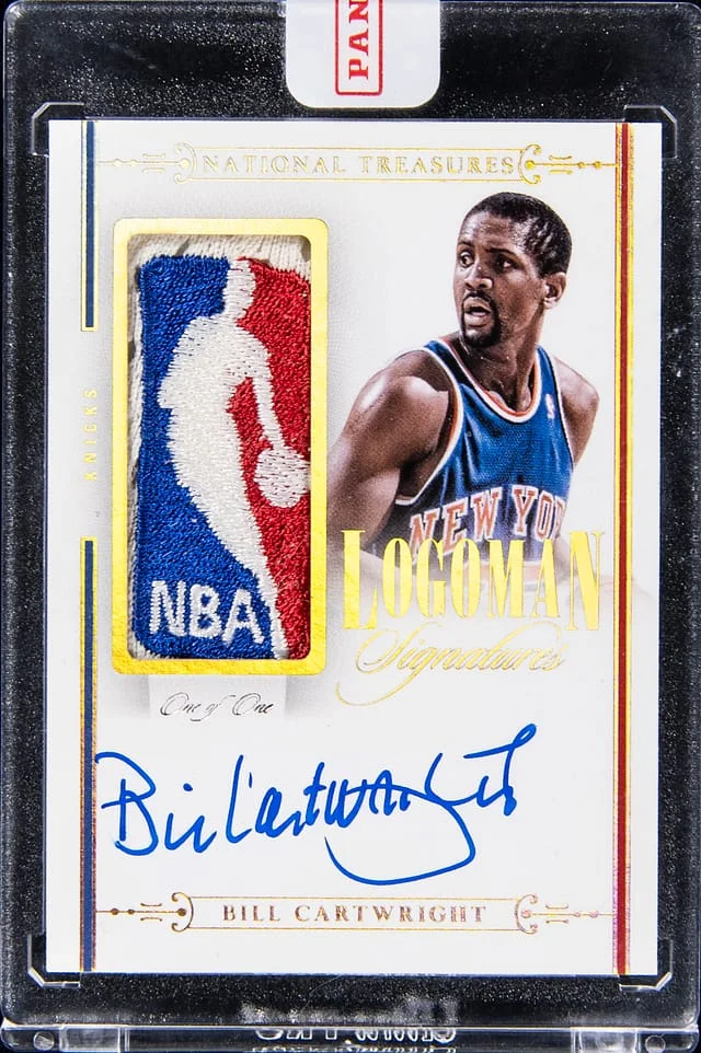 2013-14 Panini National Treasures Bill Cartwright Logoman Signatures #LS-BC card image